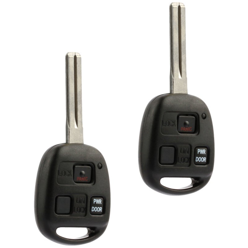 USARemote Key Fob Keyless Entry Remote fits 2004-2006 RX330 /2007-2009 RX350 / 2006-2008 RX400h (HYQ12BBT), Set of 2 - Image 1